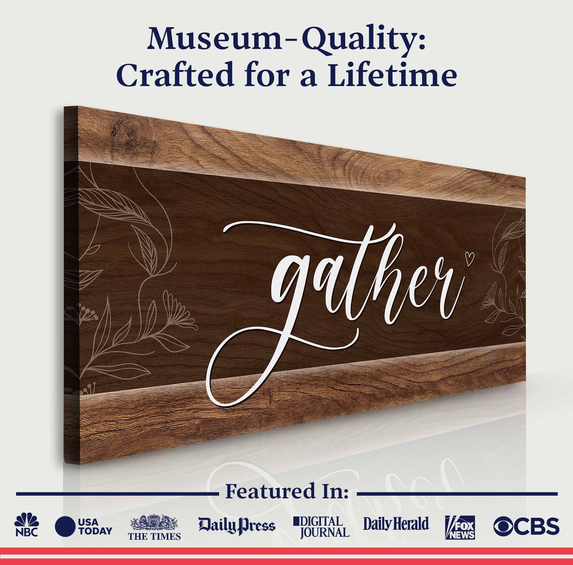 Gather Sign IX Specs - Image by Tailored Canvases