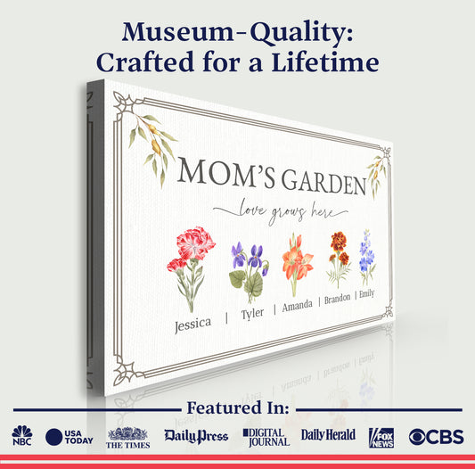 Mother's Day Sign Love Grows Here Mom's Garden