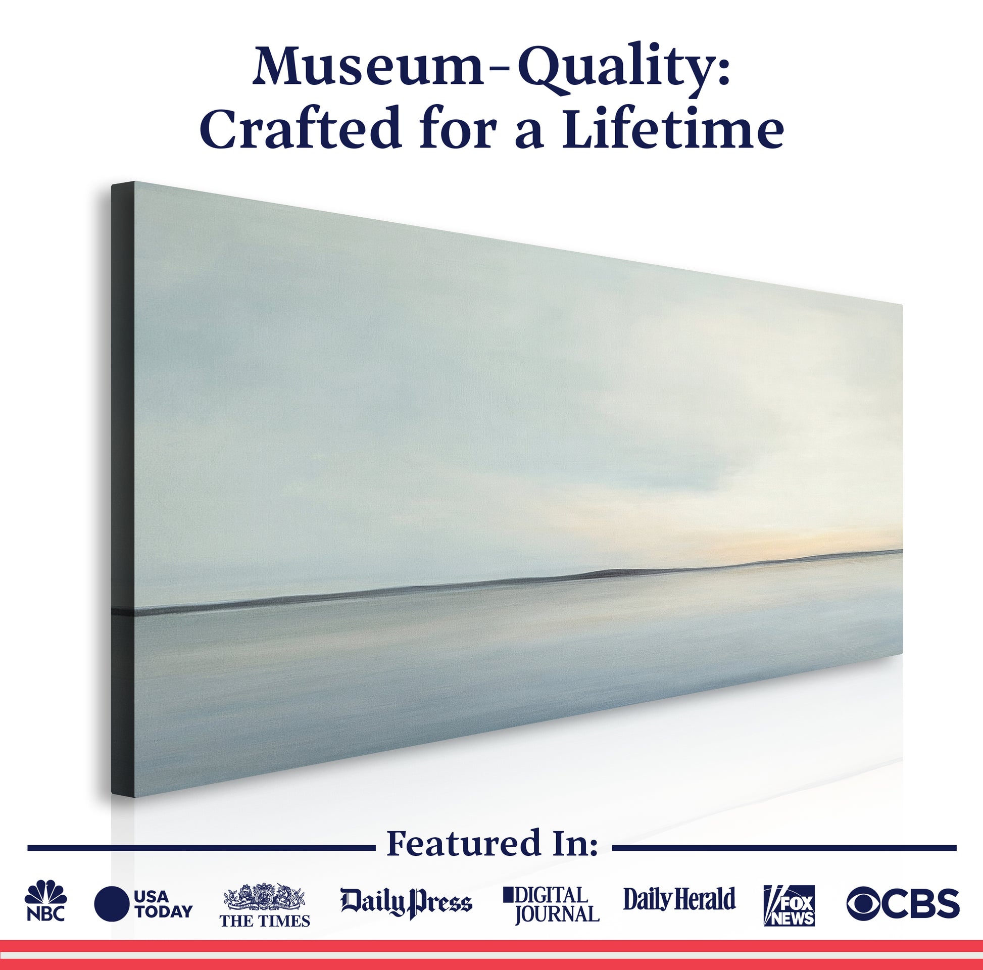 Tranquility Abstract Seascape Wall Art