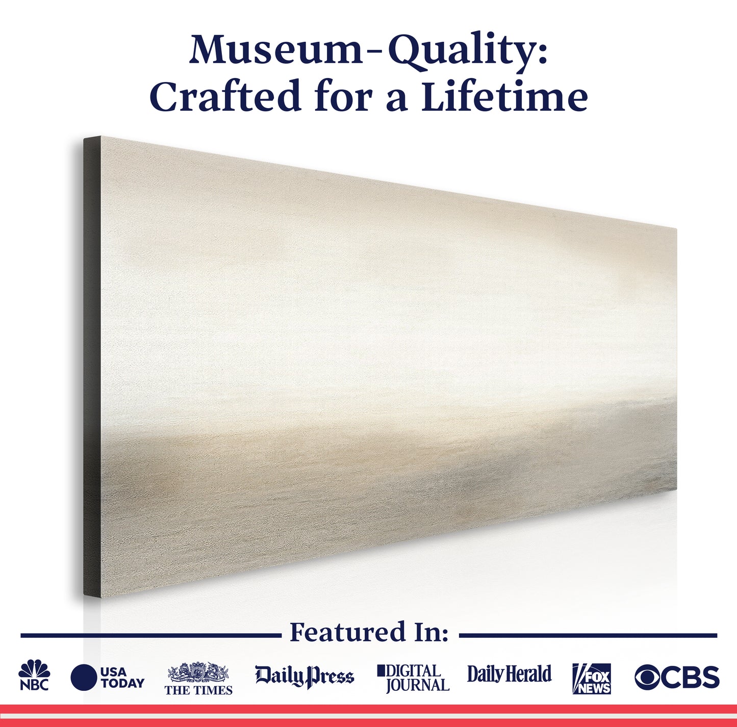 Nordic Beach Abstract Wall Art