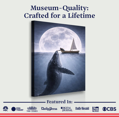 Moonlight Ocean Encounter