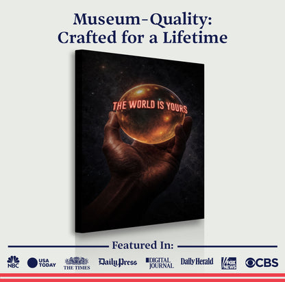 The World is Yours Wall Sign