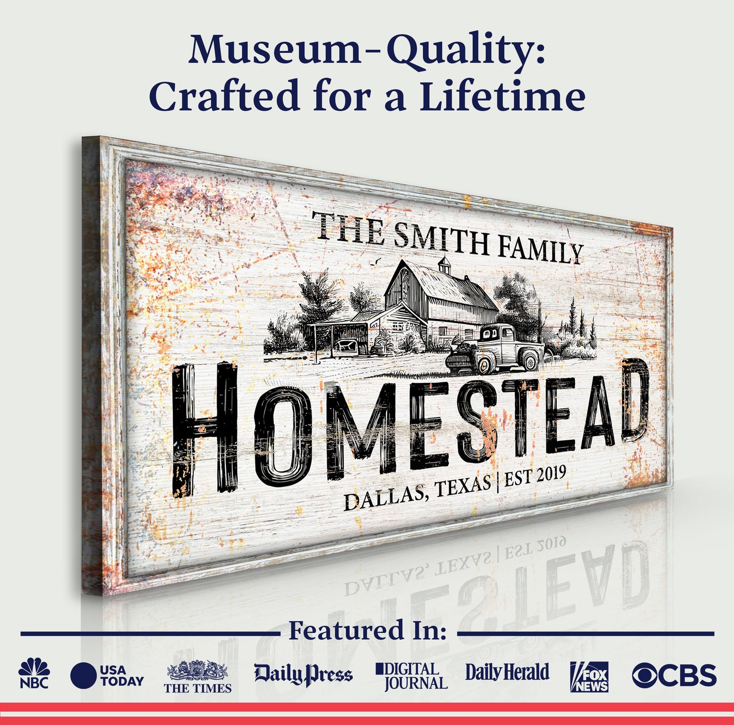 Homestead Sign VIII