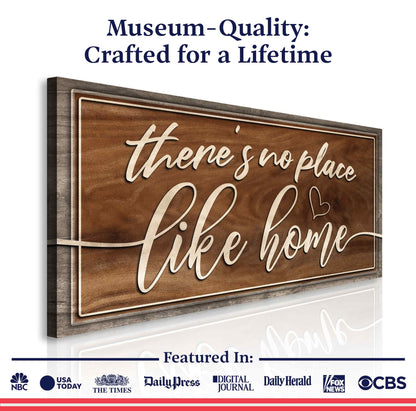 There's No Place Like Home Sign V - Image by Tailored Canvases