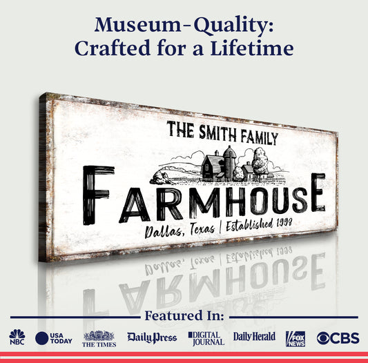 Rustic Farmhouse Sign XIII