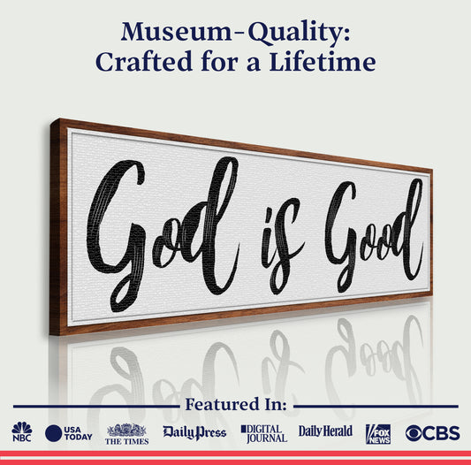 God Is Good Faith Sign III