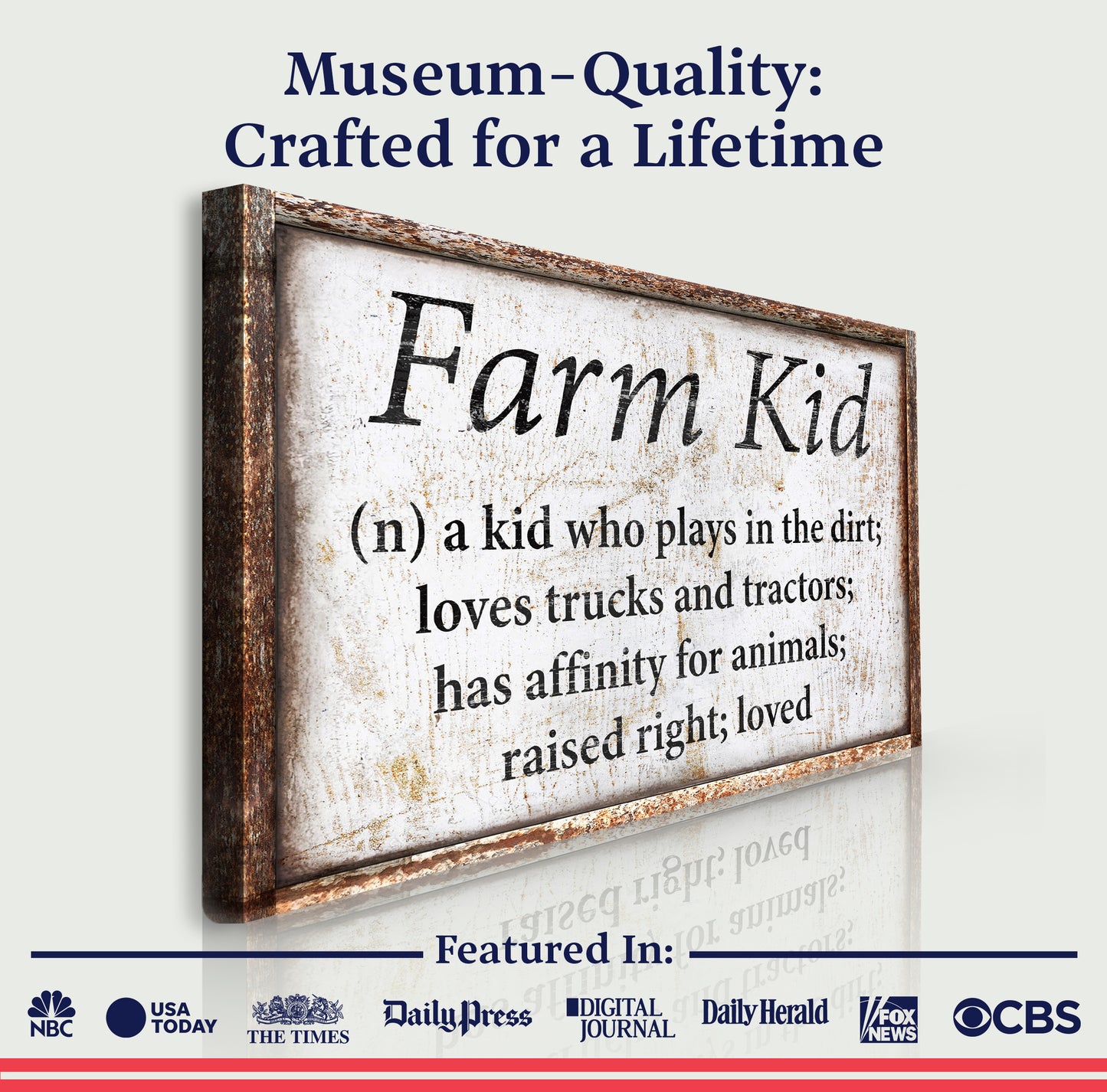 Farm Kid Nursery Sign