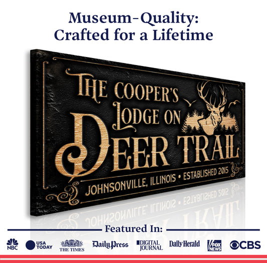 Hunting Lodge Sign