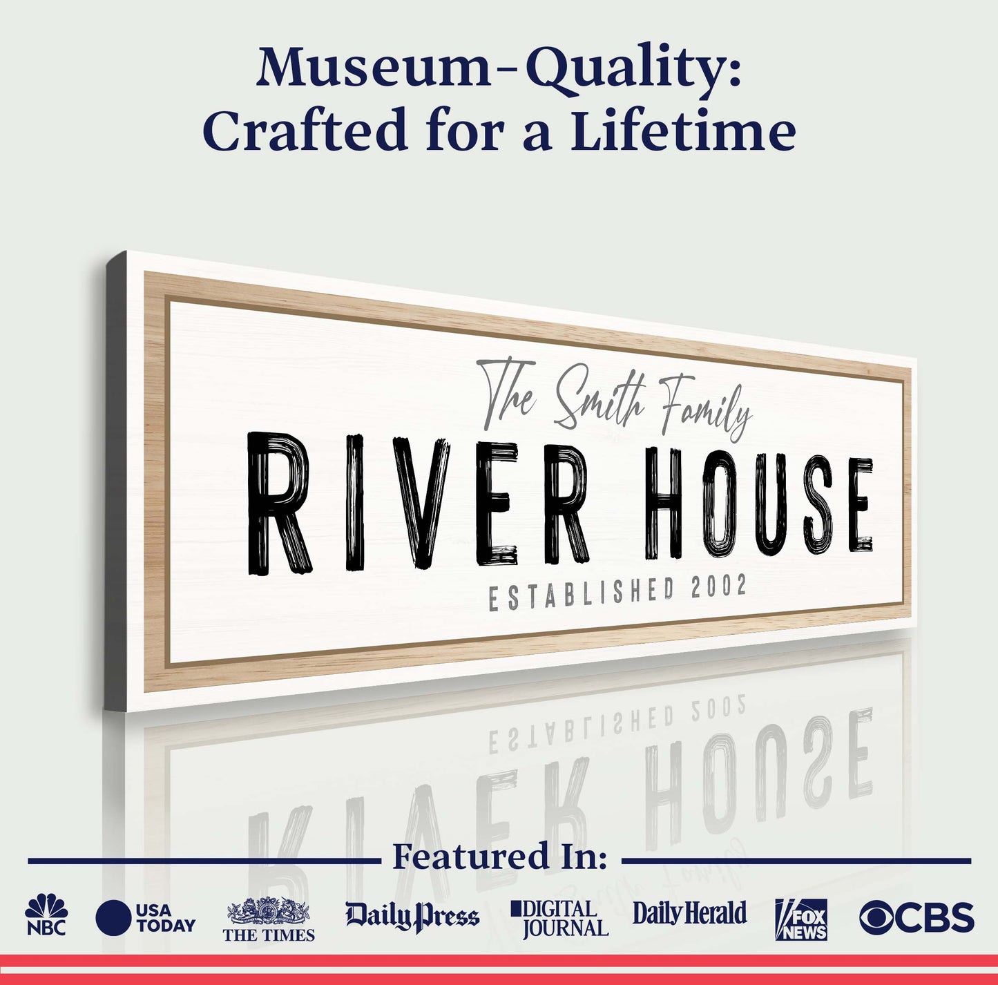 River House Sign