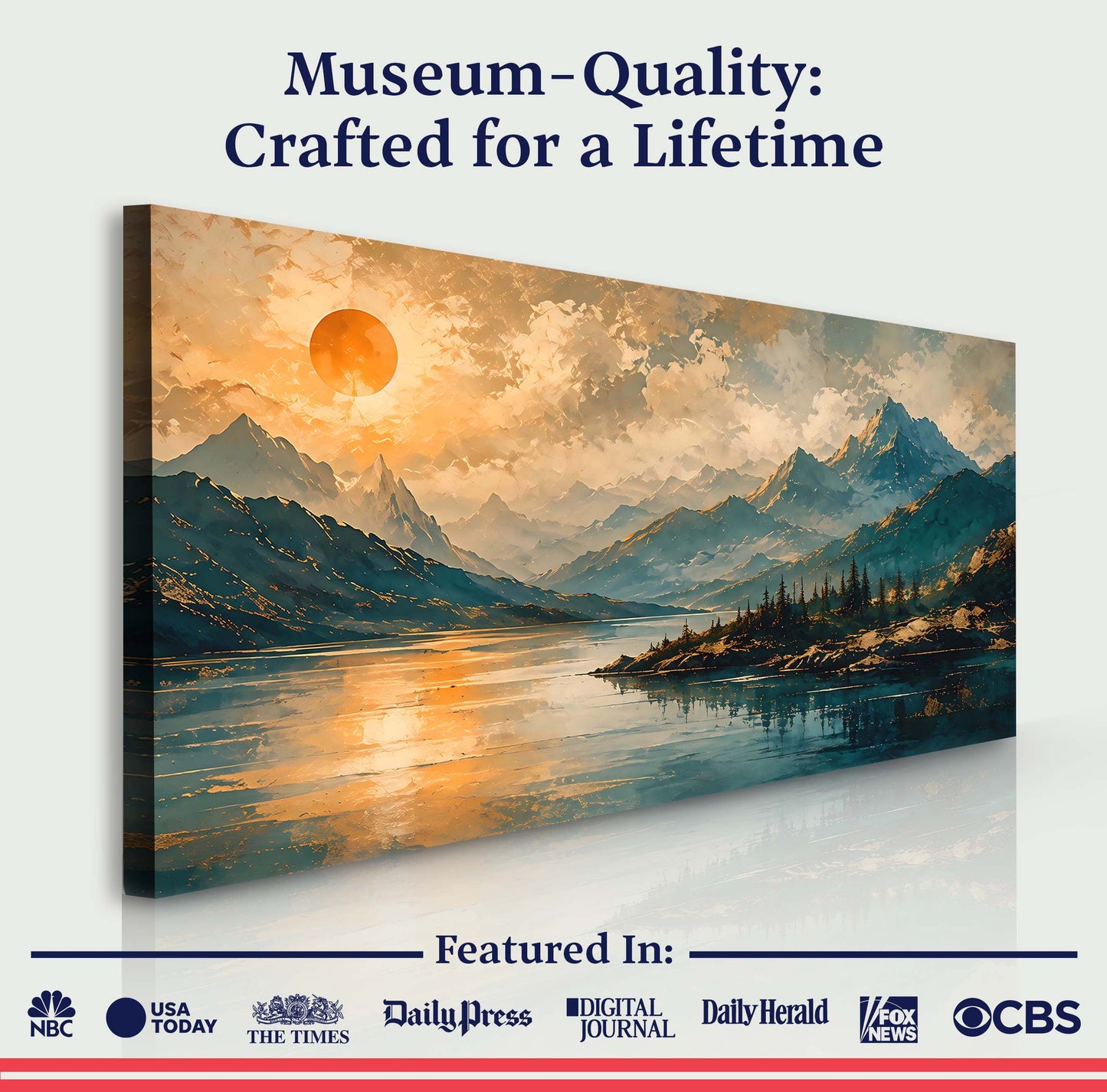 Golden Horizon Mountain