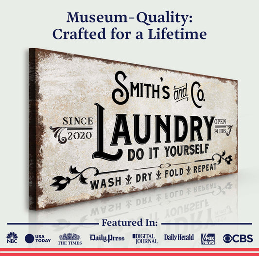 Laundry Room Sign ll - Image by Tailored Canvases