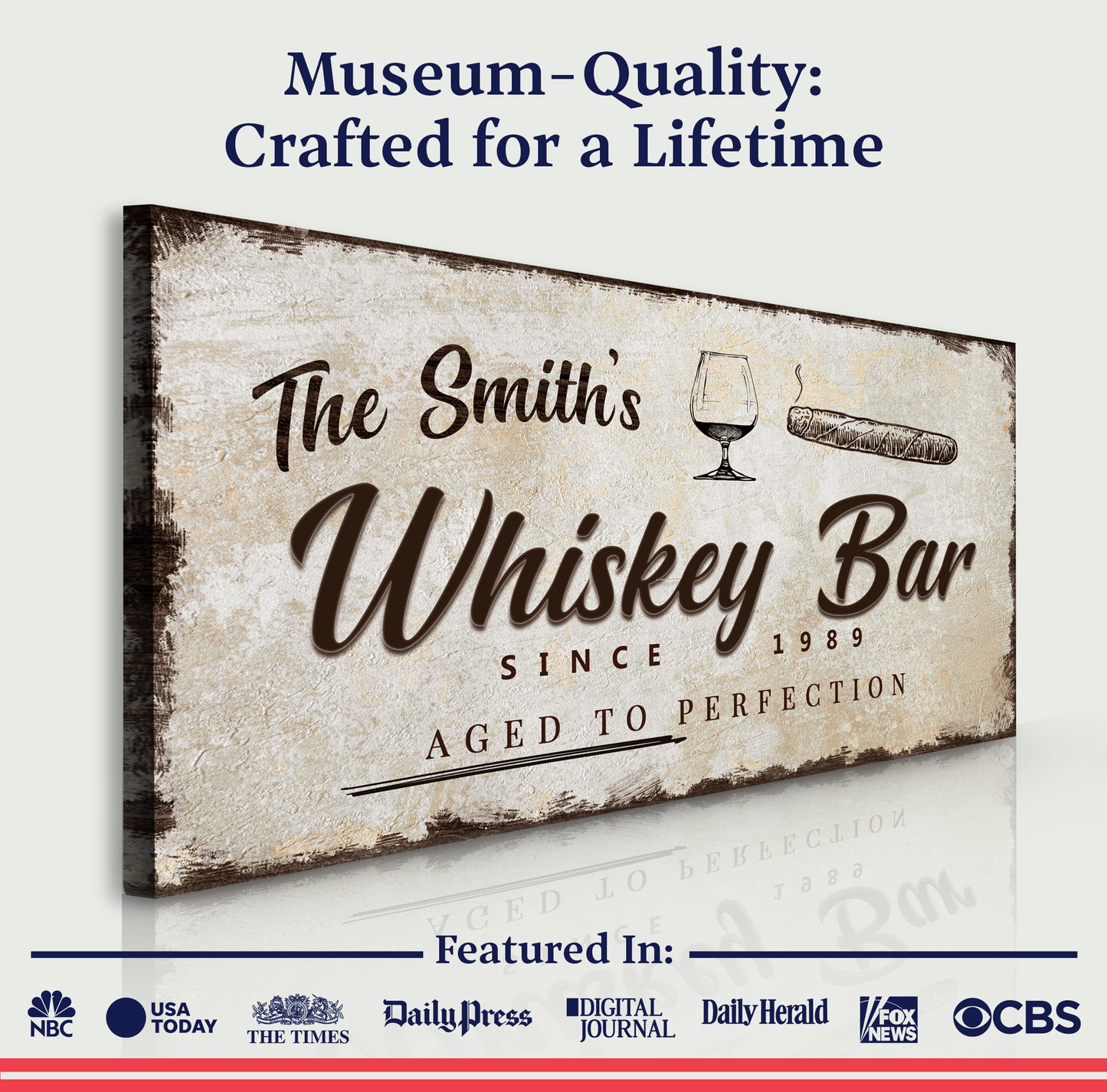Whiskey Bar Sign IV