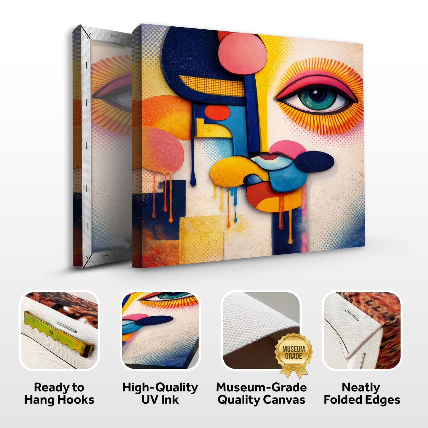 Retro Pop Culture Canvas