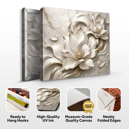 Elegant Floral Relief
