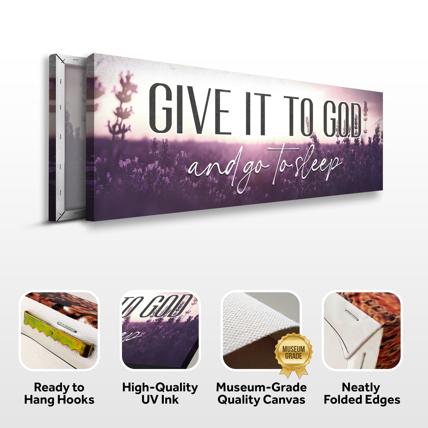 Give It To God And Go To Sleep Faith Sign