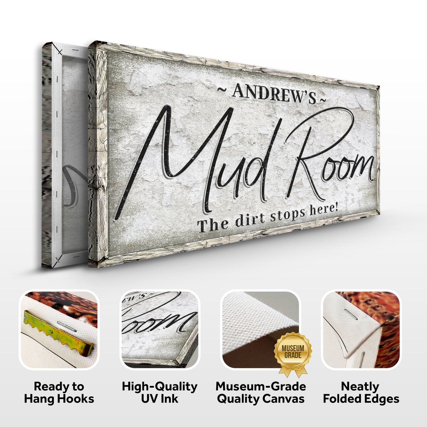 Personalized Mud Room Sign II