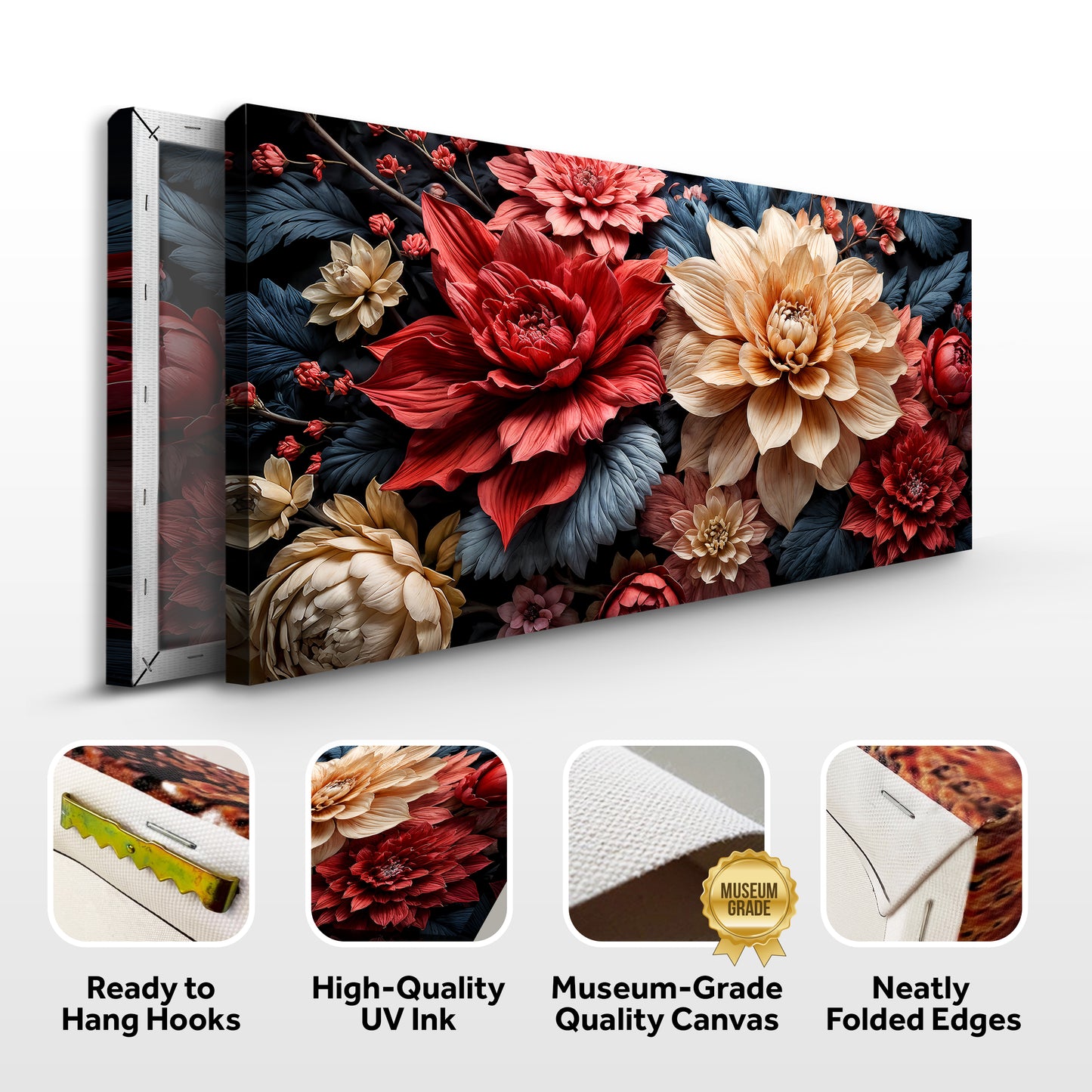 Velvet Floral Elegance