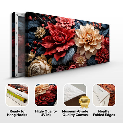 Velvet Floral Elegance