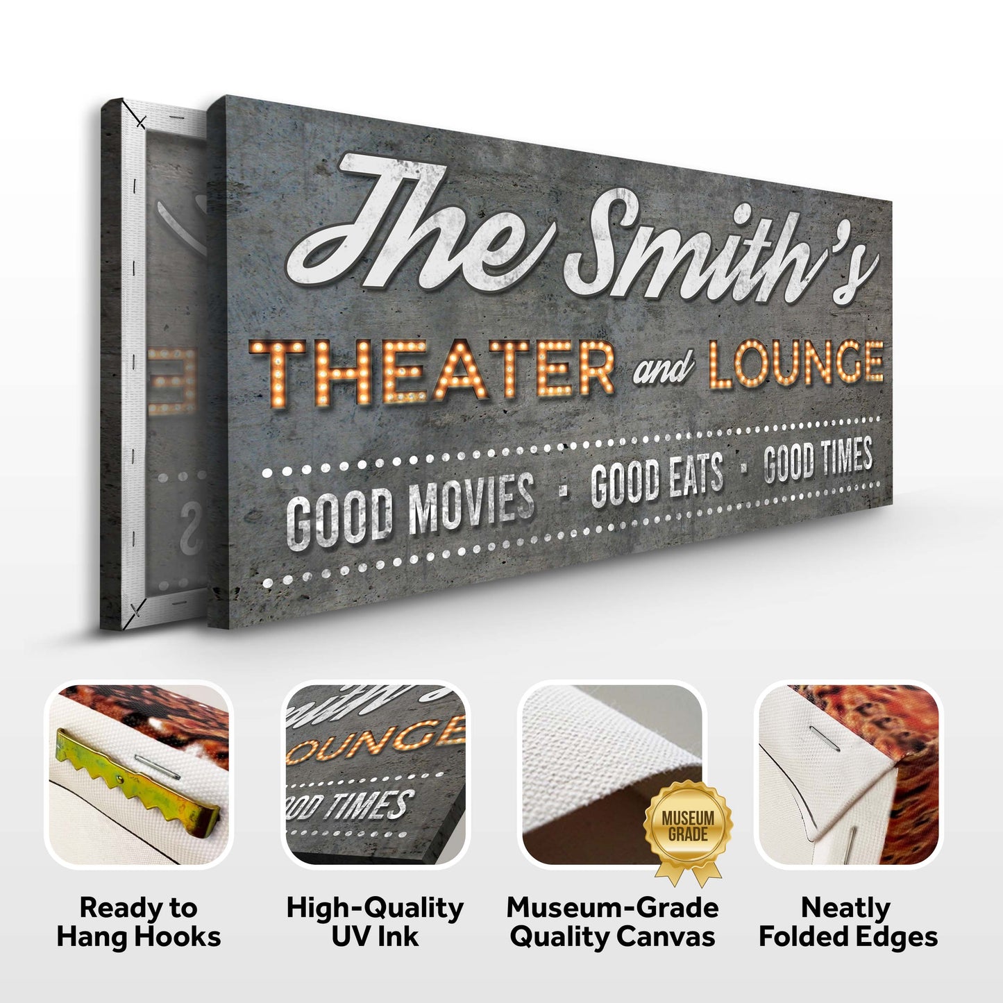 Family Theater and Lounge Sign V