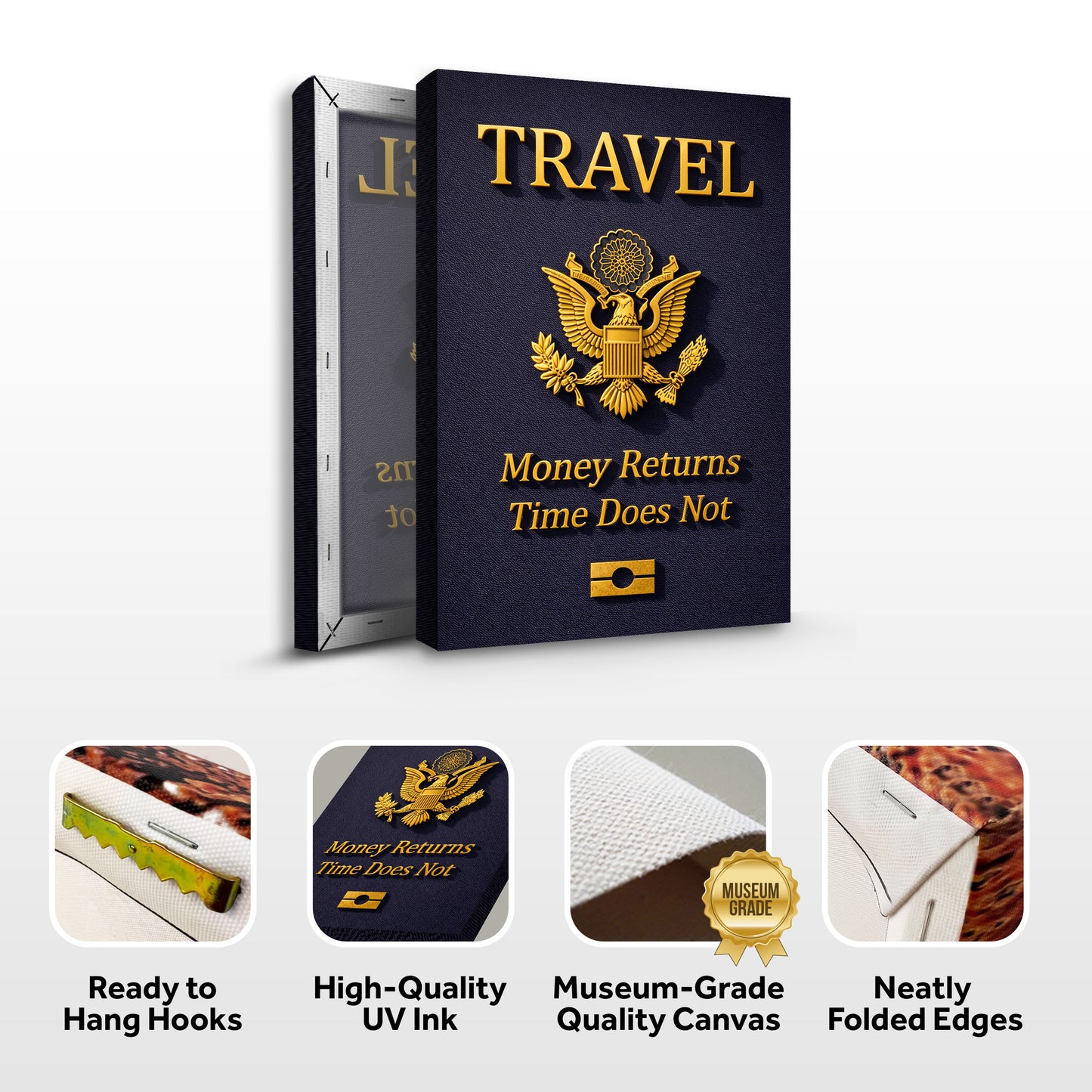Travel Passport Wall Sign