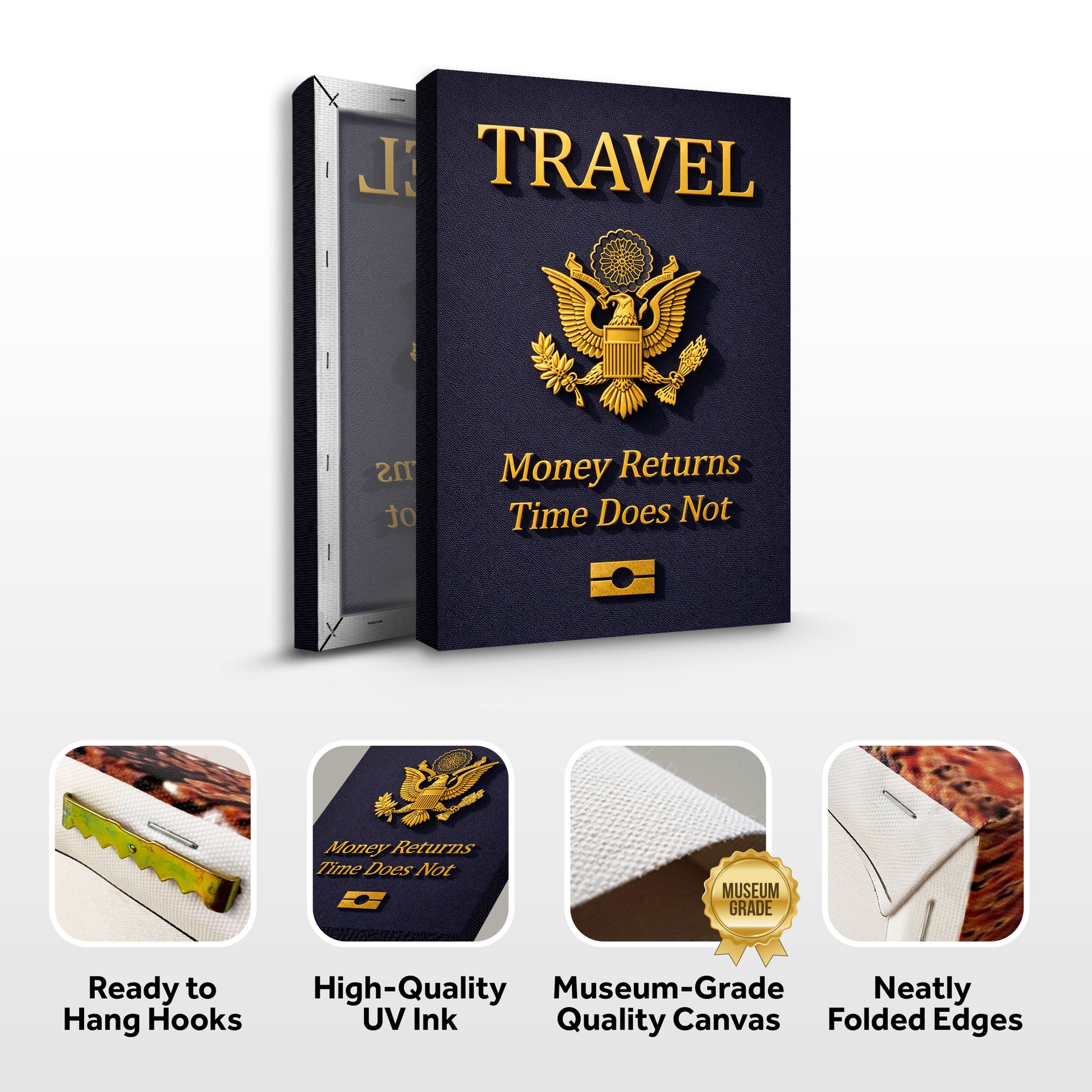 Travel Passport Wall Sign