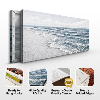 Abstract Beach Shore Wall Art IV