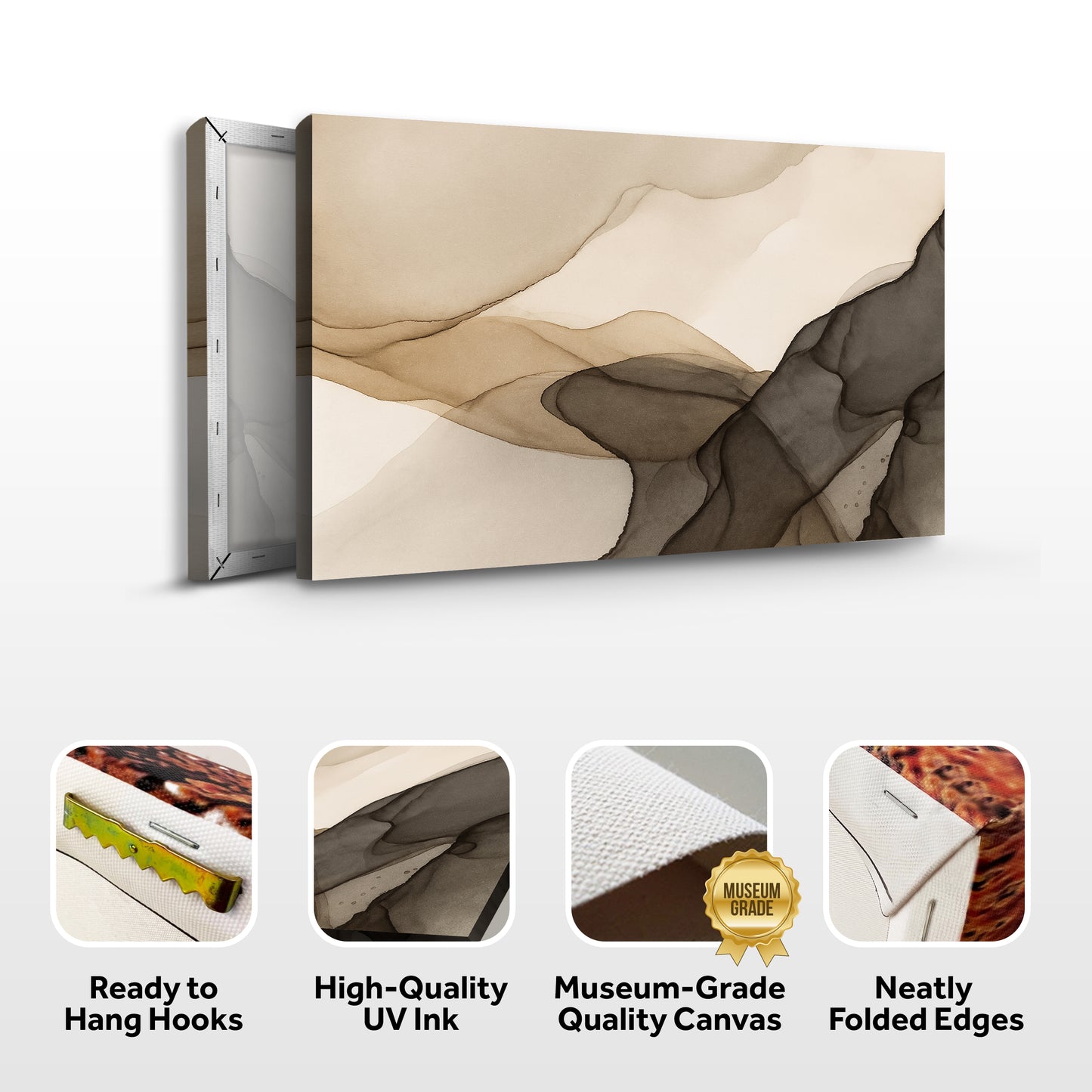 Abstract Fluid Design Wall Art