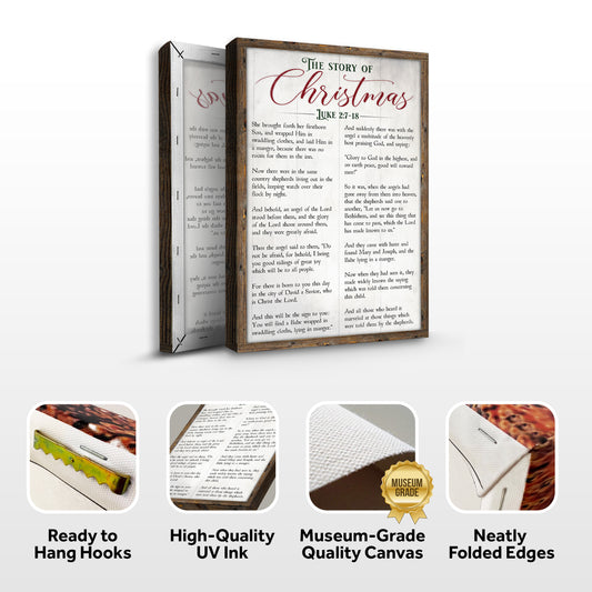 The Christmas Story Sign III - Image by Tailored Canvases