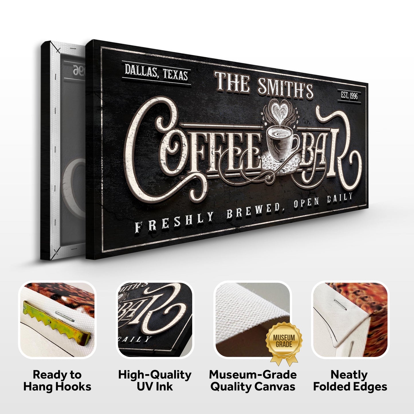 Personalized Coffee Bar Sign