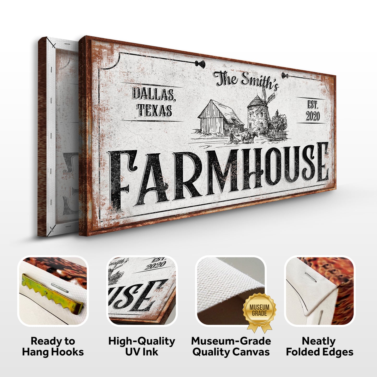 Rustic Farmhouse Sign XI