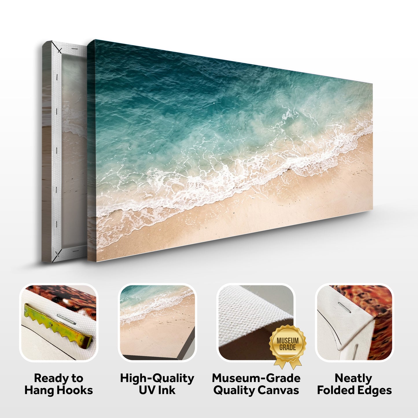 Abstract Ocean Shore