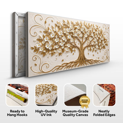 White & Gold Tree