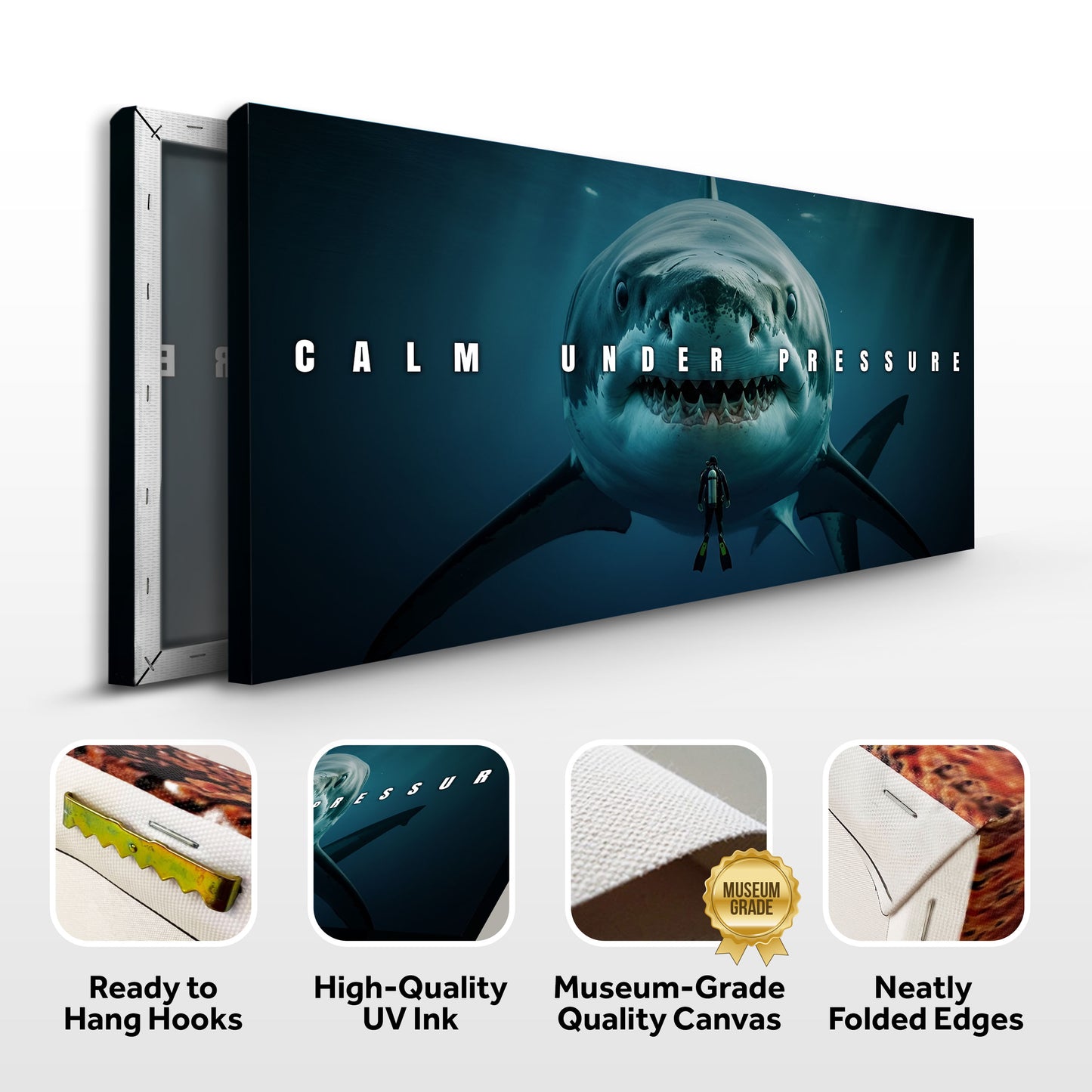 Calm Under Pressure Wall Sign