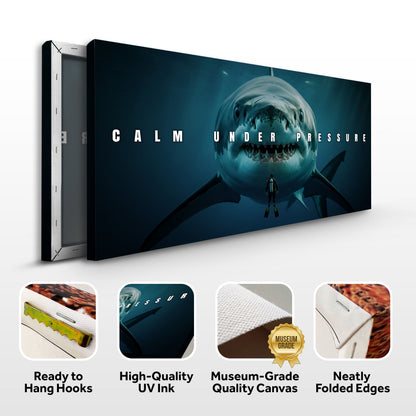 Calm Under Pressure Wall Sign