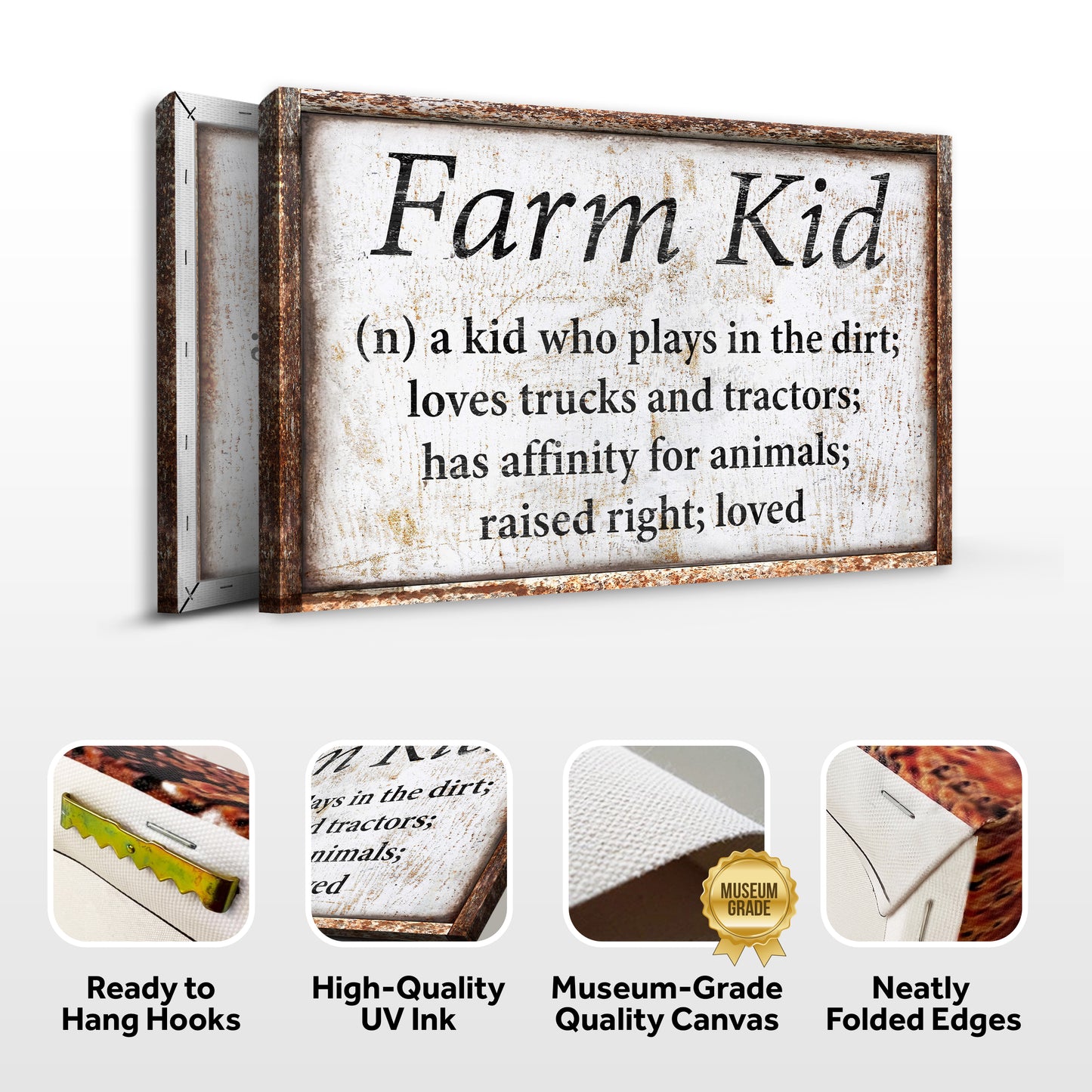 Farm Kid Nursery Sign