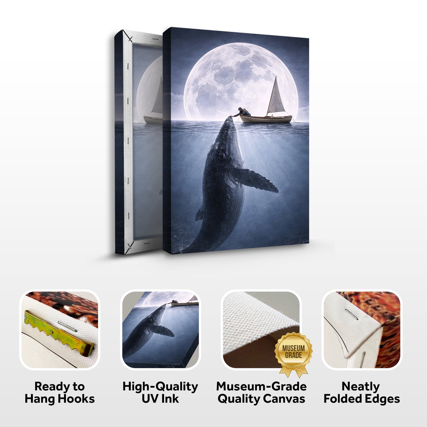 Moonlight Ocean Encounter