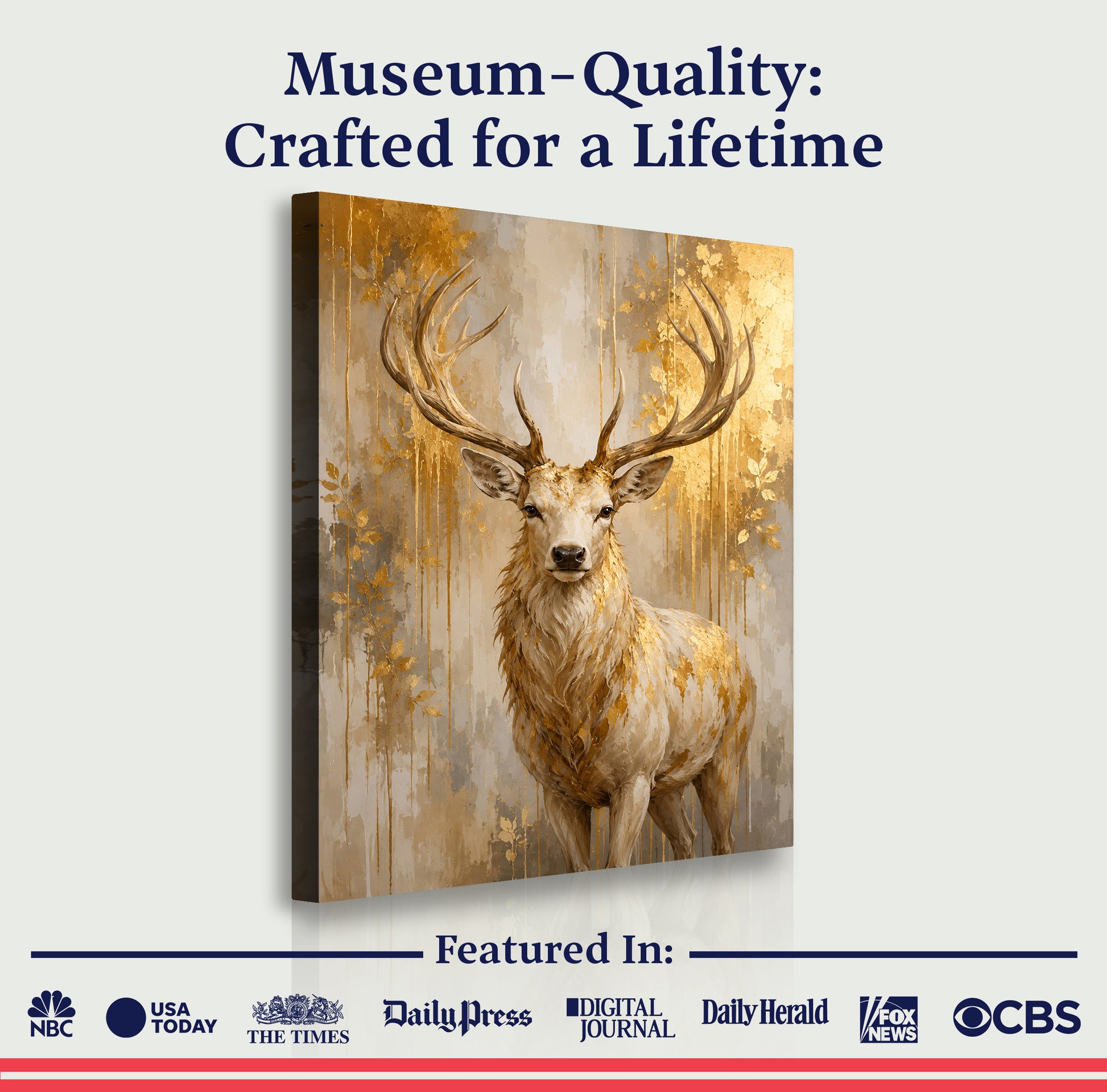 Celestial Stag Wall Art