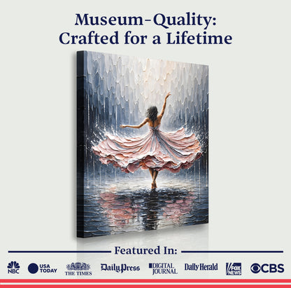Blush Rain Dancer Wall Art