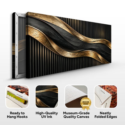 Luxury Obsidian Waves
