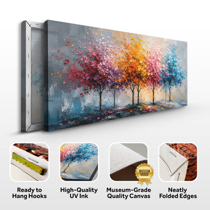 Ethereal Harmony Forest Wall Art