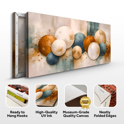 Copper Orbit Symphony Wall Art