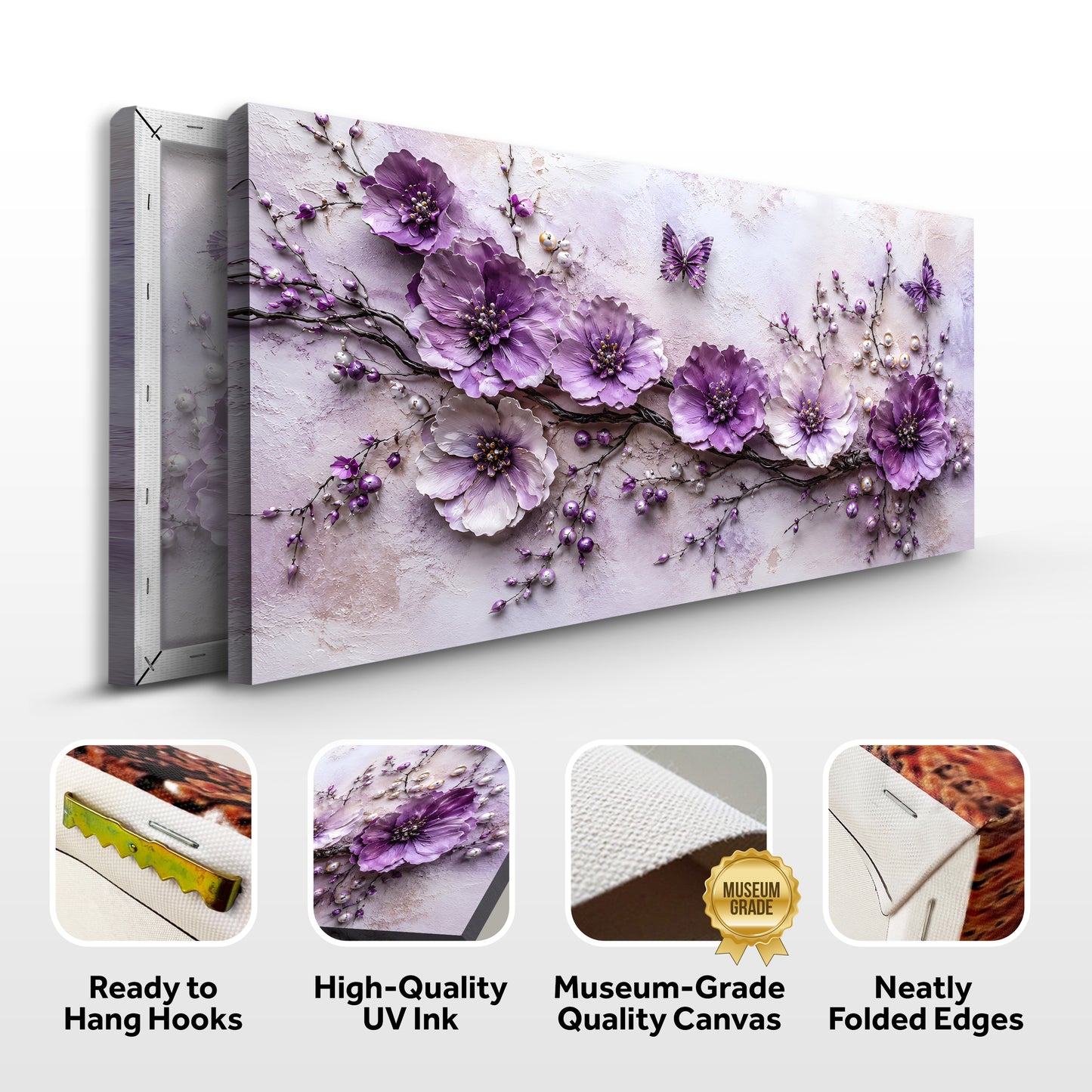 Purple Blossom Serenity
