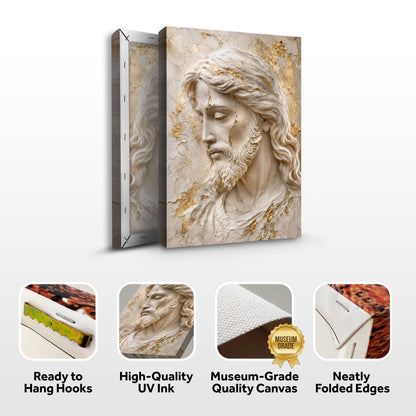 Ivory Jesus Portrait