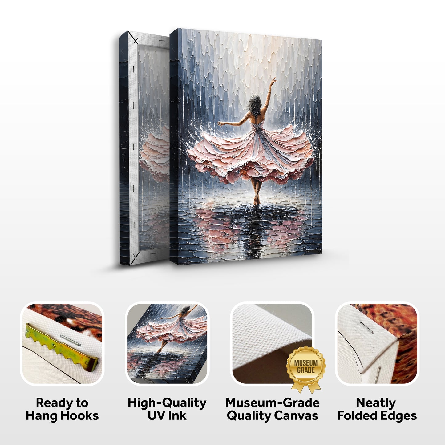 Blush Rain Dancer Wall Art