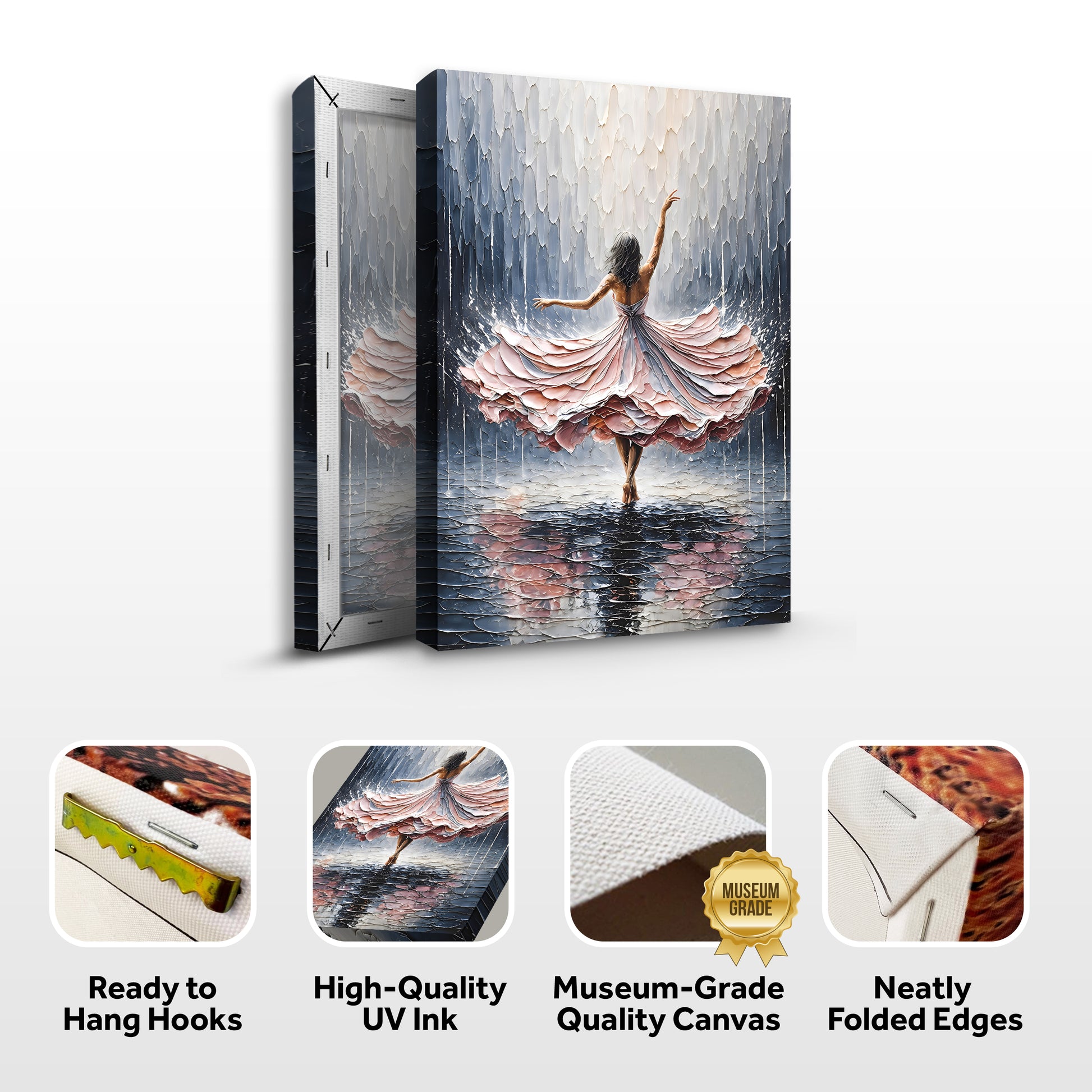 Blush Rain Dancer Wall Art