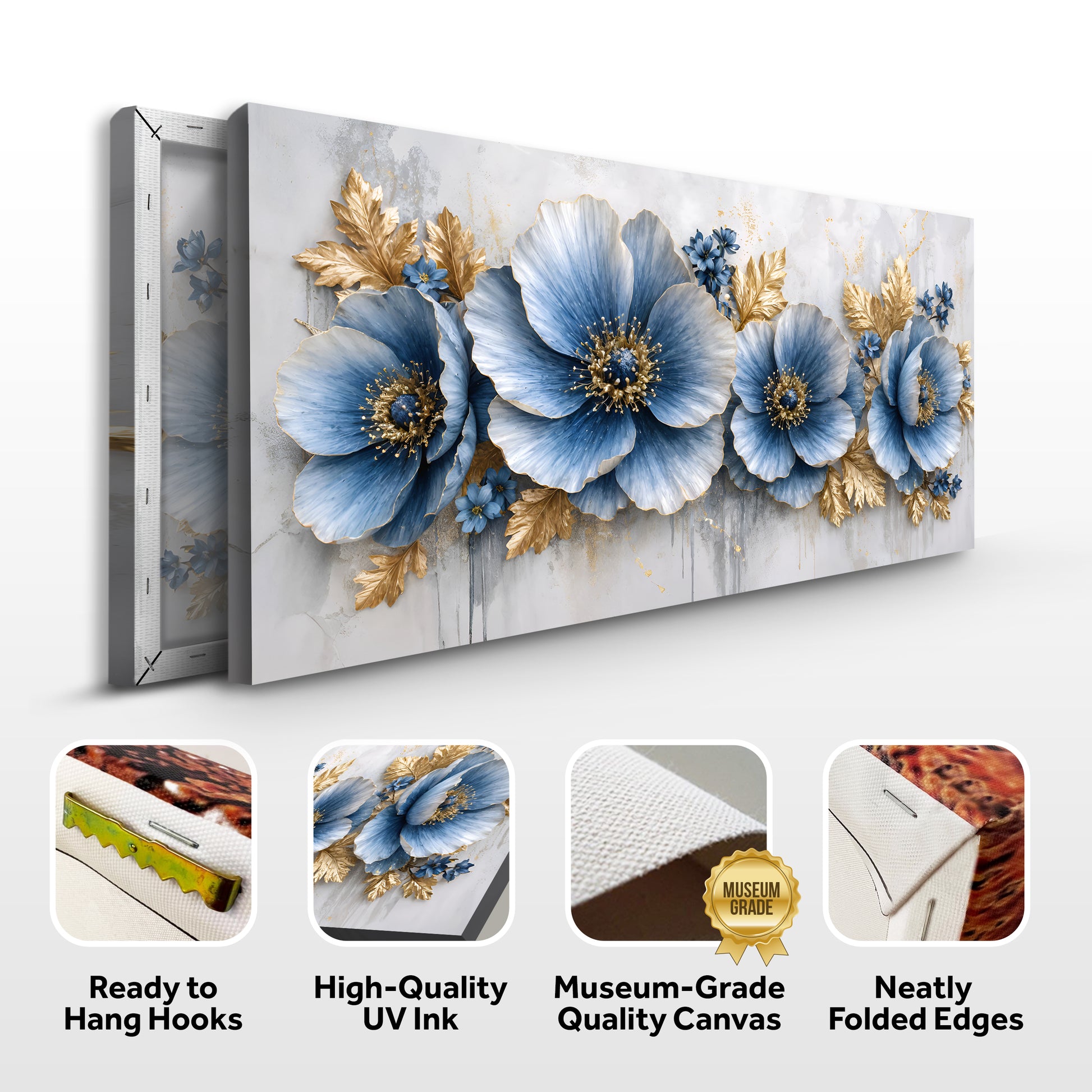 Azure Blossom Symphony