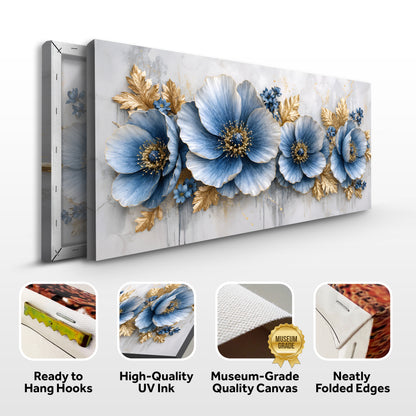 Azure Blossom Symphony