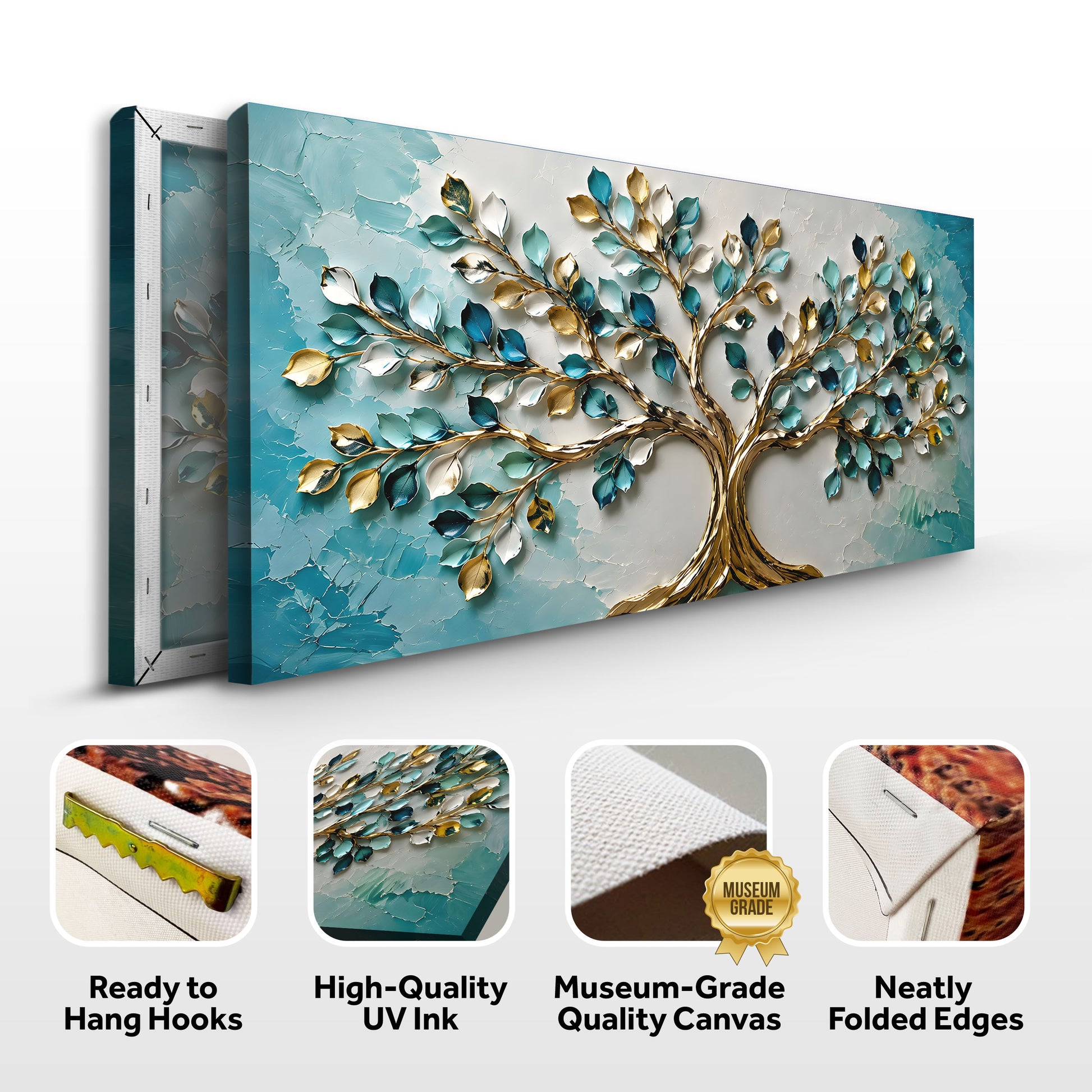 Teal Tree of Life