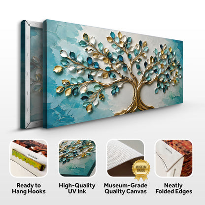 Teal Tree of Life