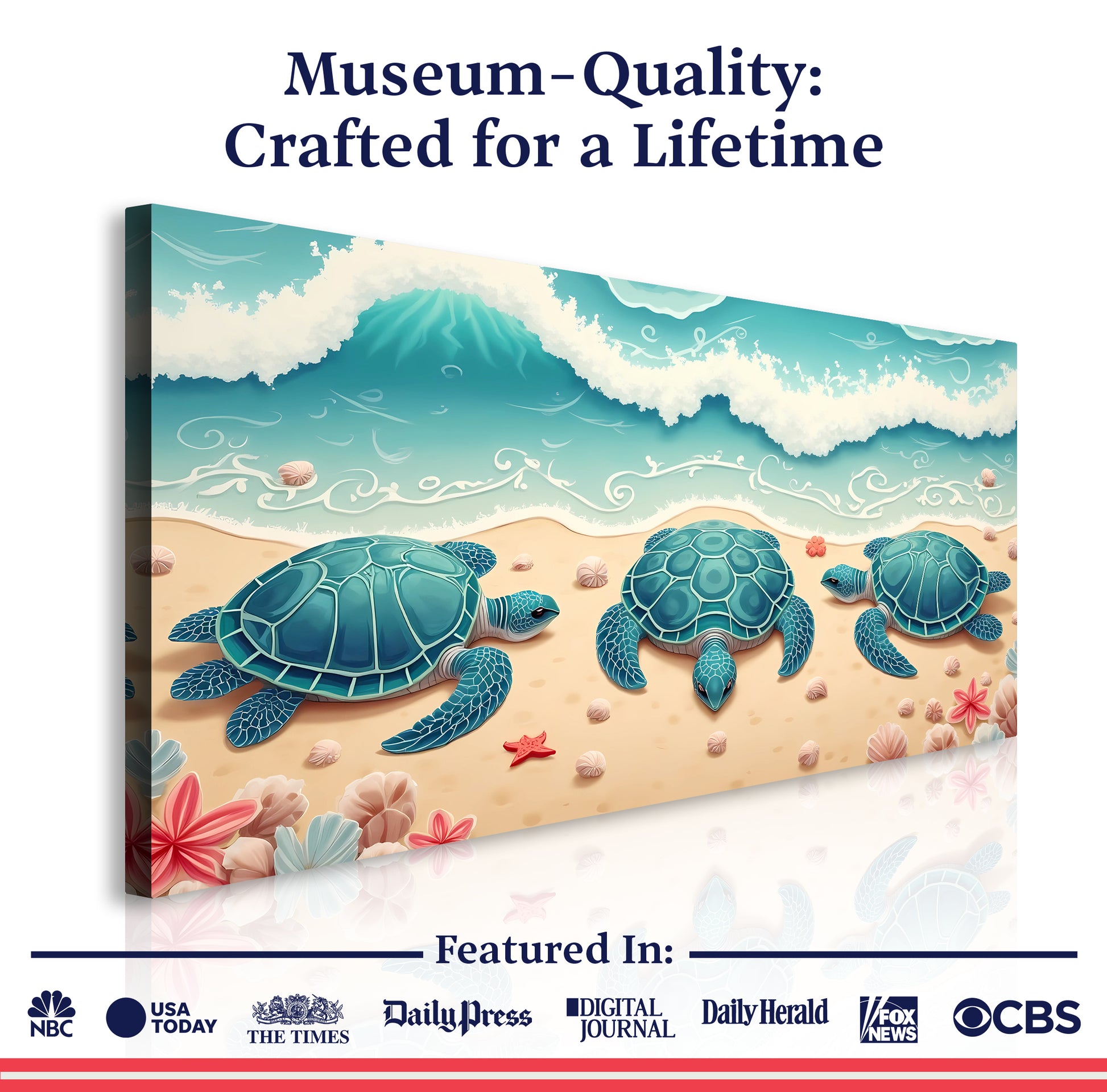 3D Coastal Wall Art II